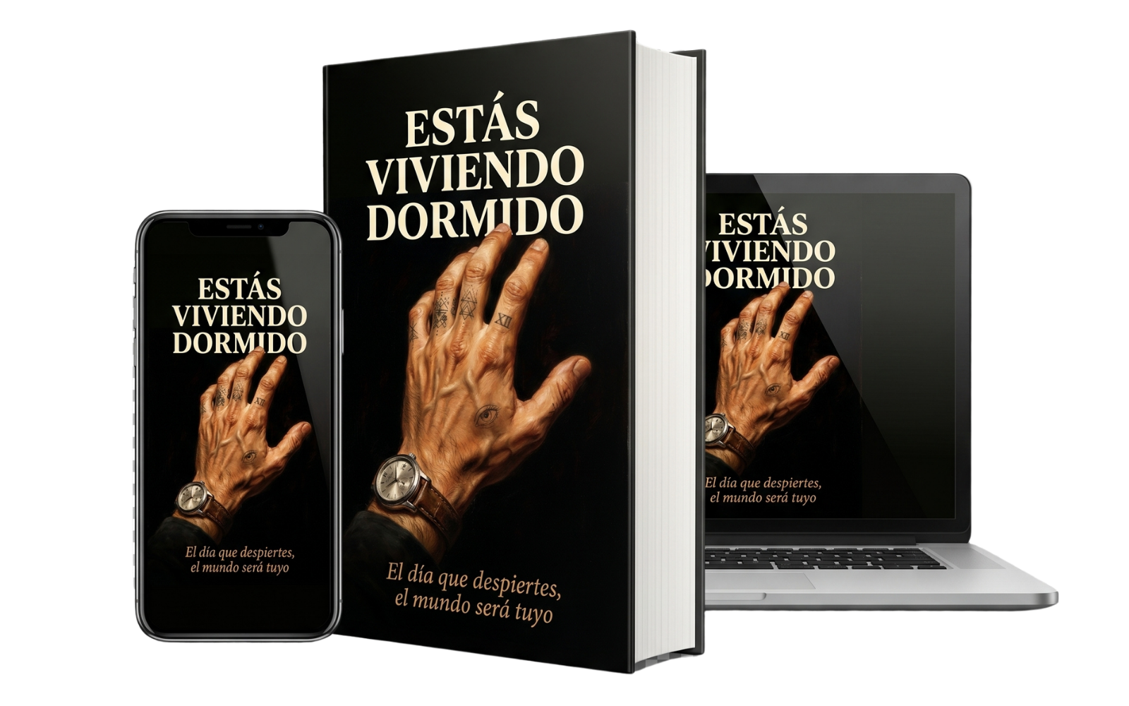Estás Viviendo Dormido — Disponible en libro, móvil y portátil